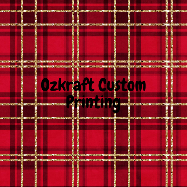 Christmas Plaid UPF 50+ Sun Protection, Custom Fabric, Wonderfold/Joymor/Rainbow Baby Canopy