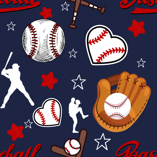 All American Baseball UPF 50+ Sun Protection, Custom Fabric, Wonderfold/Joymor/Rainbow Baby Canopy