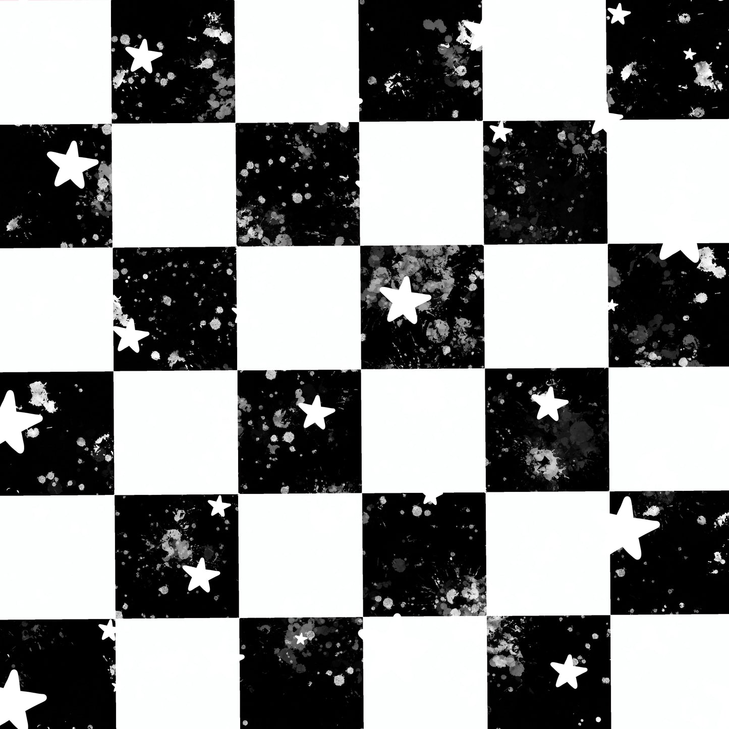 Starry Checkers UPF 50+ Sun Protection, Custom Fabric, Wonderfold/Joymor/Rainbow Baby Canopy