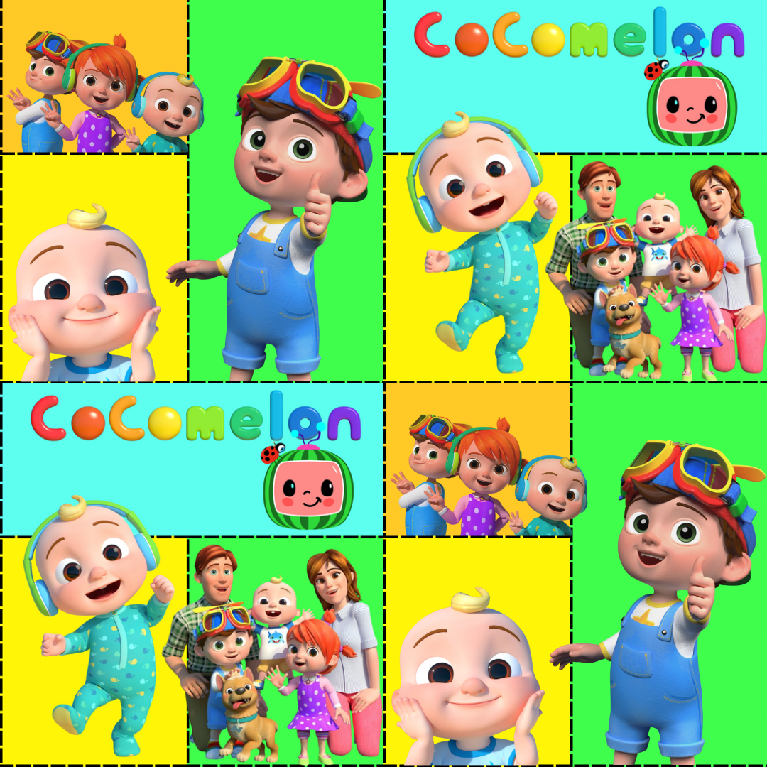 Coco Boy Patchwork UPF 50+ Sun Protection, Custom Fabric, Wonderfold/Joymor/Rainbow Baby Canopy