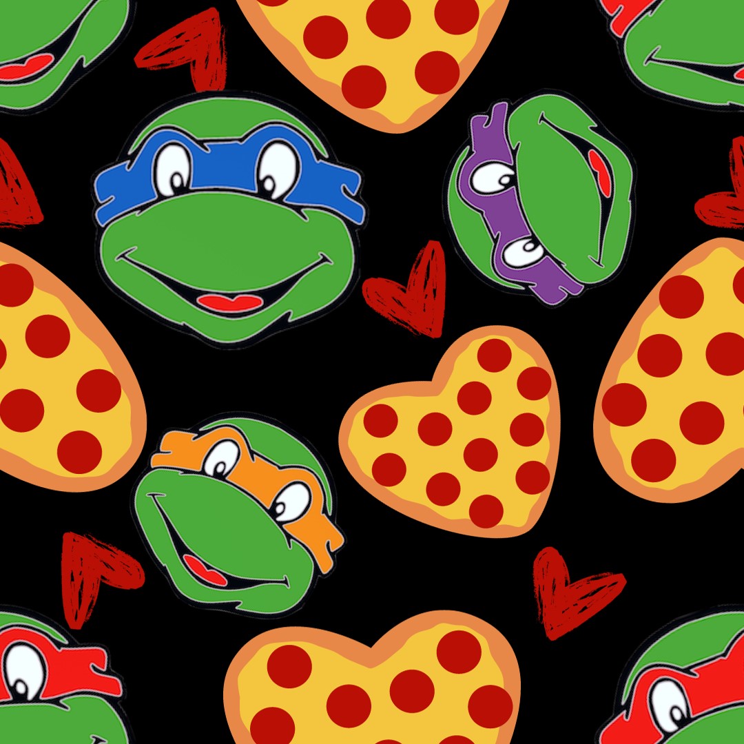 Karate Turtles UPF 50+ Sun Protection, Custom Fabric, Wonderfold/Joymor/Rainbow Baby Canopy