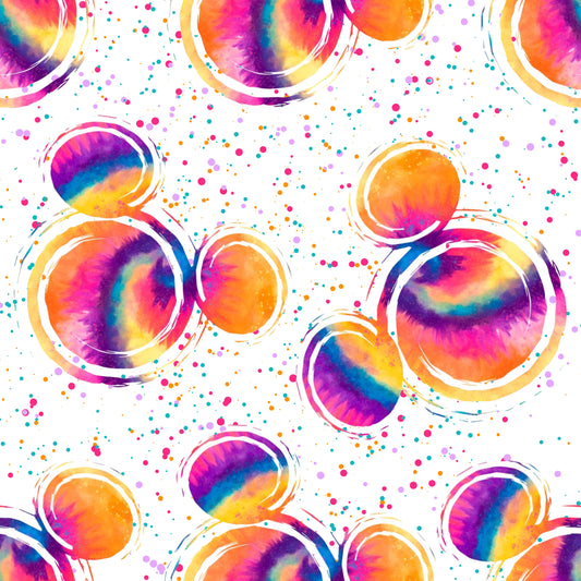 Mouse Head Splatter UPF 50+ Sun Protection, Custom Fabric, Wonderfold/Joymor/Rainbow Baby Canopy