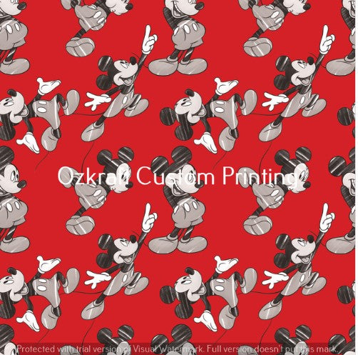 Red Mouse UPF 50+ Sun Protection, Custom Fabric, Wonderfold/Joymor/Rainbow Baby Canopy