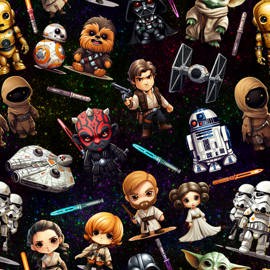 Space Wars Kids UPF 50+ Sun Protection, Custom Fabric, Wonderfold/Joymor/Rainbow Baby Canopy