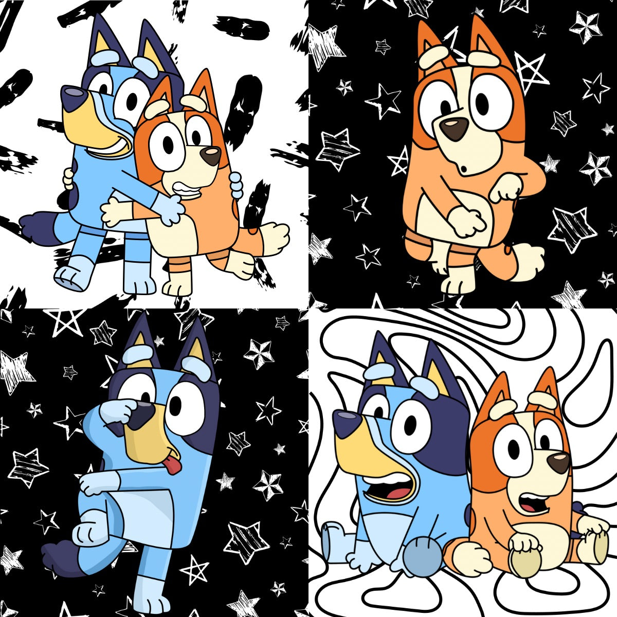 Blue Dog Checkers UPF 50+ Sun Protection, Custom Fabric, Wonderfold/Joymor/Rainbow Baby Canopy