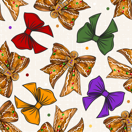 Christmas Bows UPF 50+ Sun Protection, Custom Fabric, Wonderfold/Joymor/Rainbow Baby Canopy