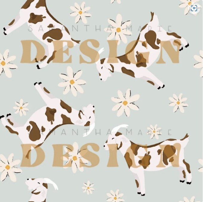 Goat UPF 50+ Sun Protection, Custom Fabric, Wonderfold/Joymor/Rainbow Baby Canopy