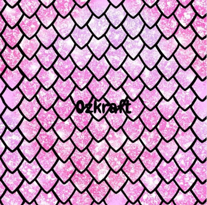 Pink Scales UPF 50+ Sun Protection, Custom Fabric, Wonderfold/Joymor/Rainbow Baby Canopy