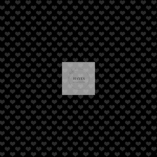 Black Hearts UPF 50+ Sun Protection, Custom Fabric, Wonderfold/Joymor/Rainbow Baby Canopy