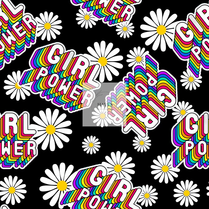 Girl Power UPF 50+ Sun Protection, Custom Fabric, Wonderfold/Joymor/Rainbow Baby Canopy
