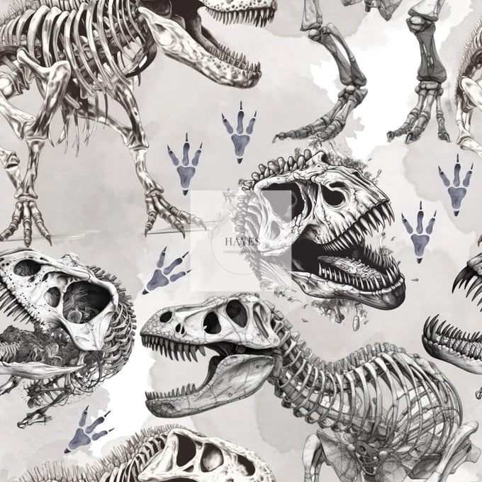 Dinosaur Bones UPF 50+ Sun Protection, Custom Fabric, Wonderfold/Joymor/Rainbow Baby Canopy