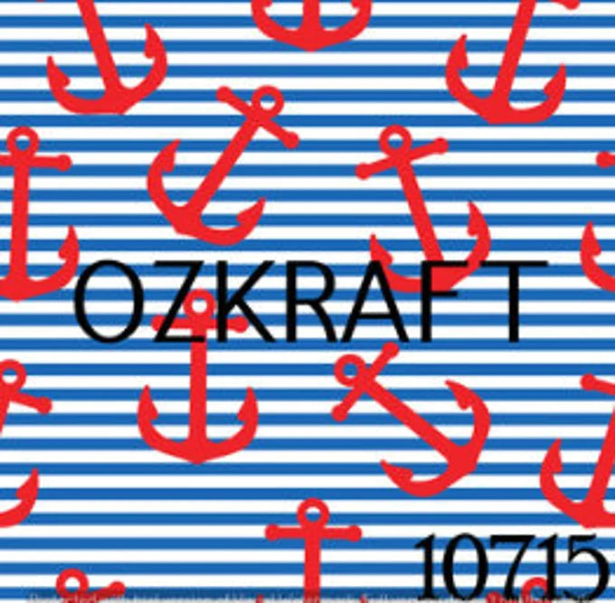 Anchors on Stripes UPF 50+ Sun Protection, Custom Fabric, Wonderfold/Joymor/Rainbow Baby Canopy