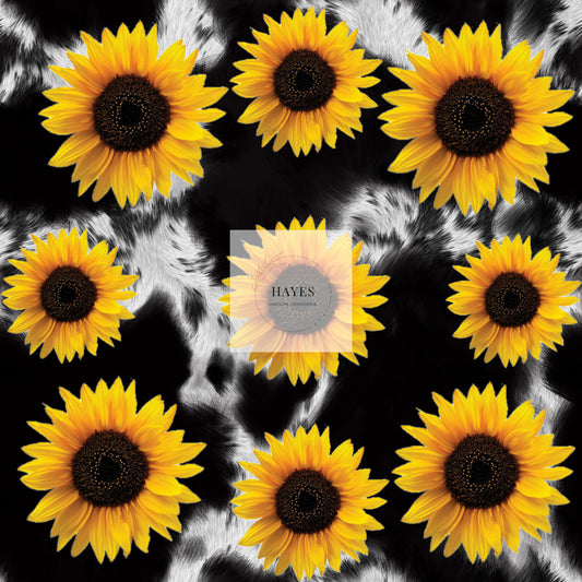 Sunflower Cow UPF 50+ Sun Protection, Custom Fabric, Wonderfold/Joymor/Rainbow Baby Canopy