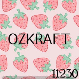 Strawberry Checker UPF 50+ Sun Protection, Custom Fabric, Wonderfold/Joymor/Rainbow Baby Canopy