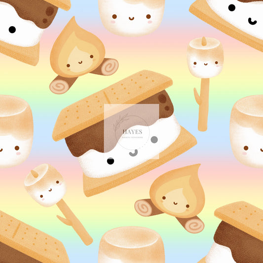 Camping Smore UPF 50+ Sun Protection, Custom Fabric, Wonderfold/Joymor/Rainbow Baby Canopy