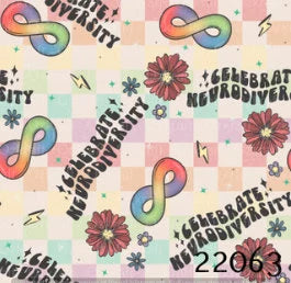 Celebrate Neurodiversity UPF 50+ Sun Protection, Custom Fabric, Wonderfold/Joymor/Rainbow Baby Canopy