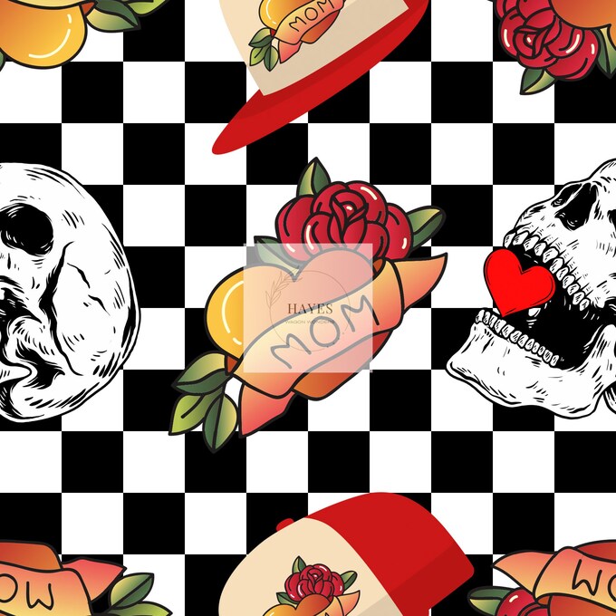 Mom Tattoo UPF 50+ Sun Protection, Custom Fabric, Wonderfold/Joymor/Rainbow Baby Canopy