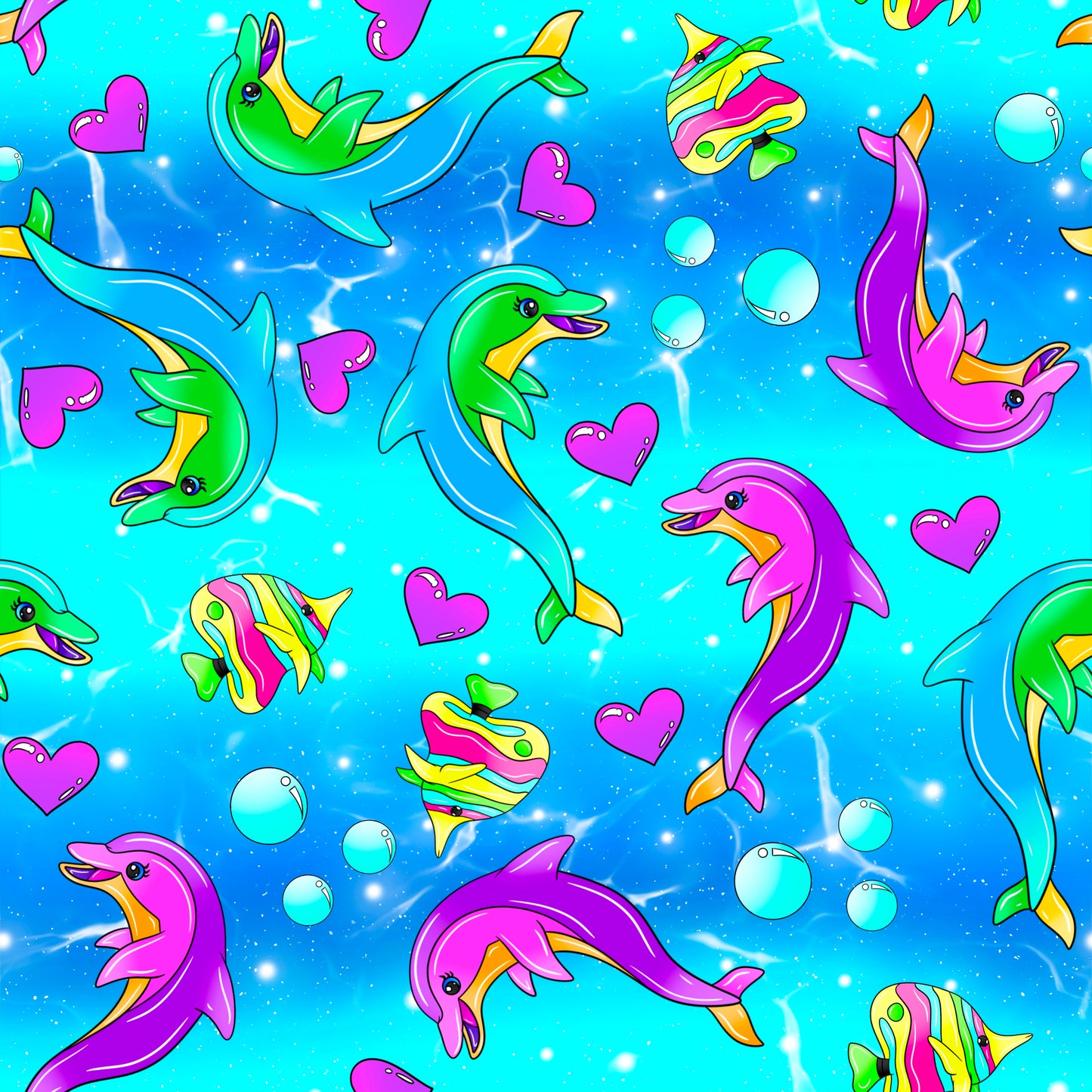 Frank Inspired Dolphin UPF 50+ Sun Protection, Custom Fabric, Wonderfold/Joymor/Rainbow Baby Canopy