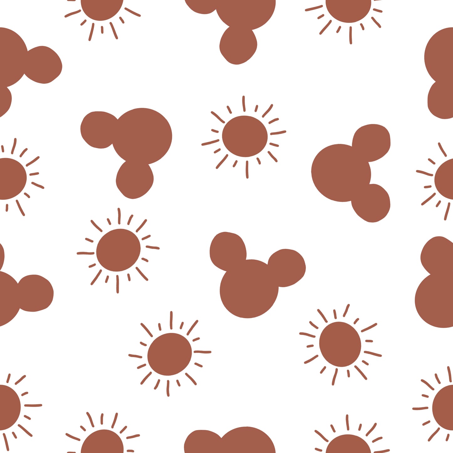 Boho Mouse UPF 50+ Sun Protection, Custom Fabric, Wonderfold/Joymor/Rainbow Baby Canopy