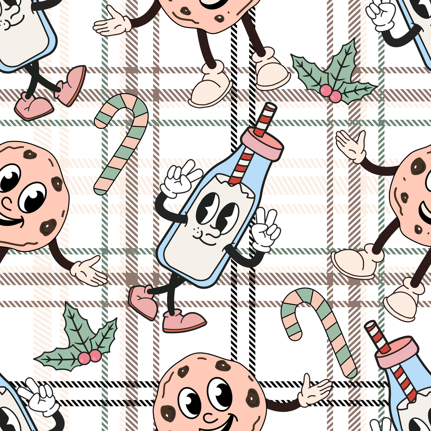 Milk and Cookies UPF 50+ Sun Protection, Custom Fabric, Wonderfold/Joymor/Rainbow Baby Canopy