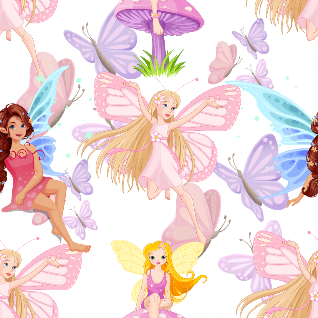 Fairy UPF 50+ Sun Protection, Custom Fabric, Wonderfold/Joymor/Rainbow Baby Canopy