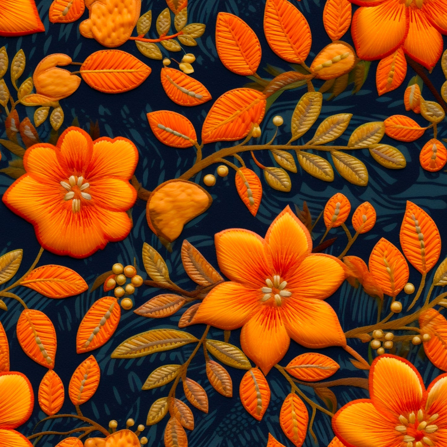 Fall Floral Embroidered UPF 50+ Sun Protection, Custom Fabric, Wonderfold/Joymor/Rainbow Baby Canopy (Copy)