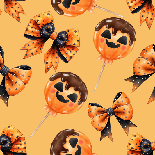 Pumpkin and Bows UPF 50+ Sun Protection, Custom Fabric, Wonderfold/Joymor/Rainbow Baby Canopy