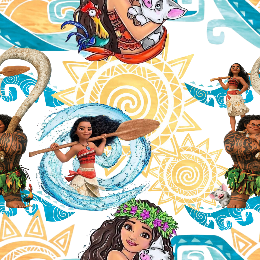 Ocean Princess UPF 50+ Sun Protection, Custom Fabric, Wonderfold/Joymor/Rainbow Baby Canopy