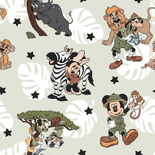 Mouse Safari UPF 50+ Sun Protection, Custom Fabric, Wonderfold/Joymor/Rainbow Baby Canopy