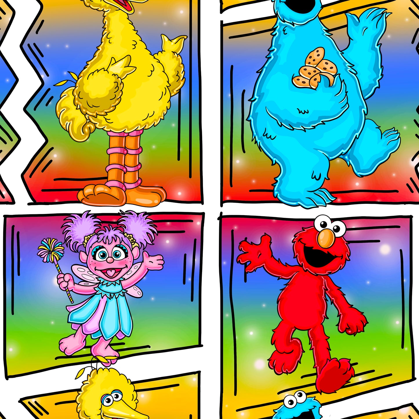 Street Friends UPF 50+ Sun Protection, Custom Fabric, Wonderfold/Joymor/Rainbow Baby Canopy