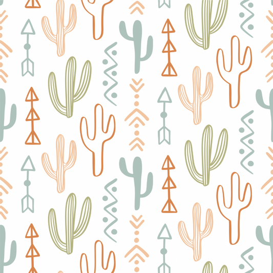 Sketchy Cactus UPF 50+ Sun Protection, Custom Fabric, Wonderfold/Joymor/Rainbow Baby Canopy