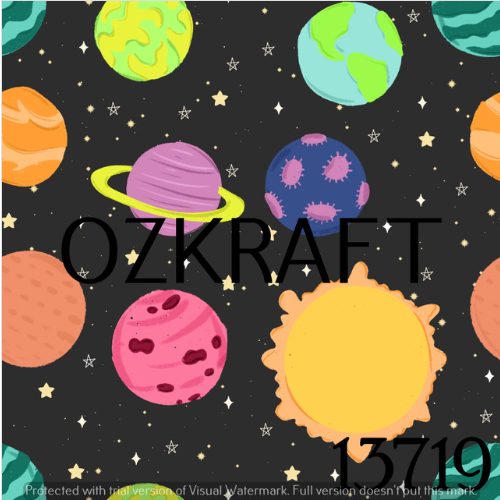 Planet UPF 50+ Sun Protection, Custom Fabric, Wonderfold/Joymor/Rainbow Baby Canopy