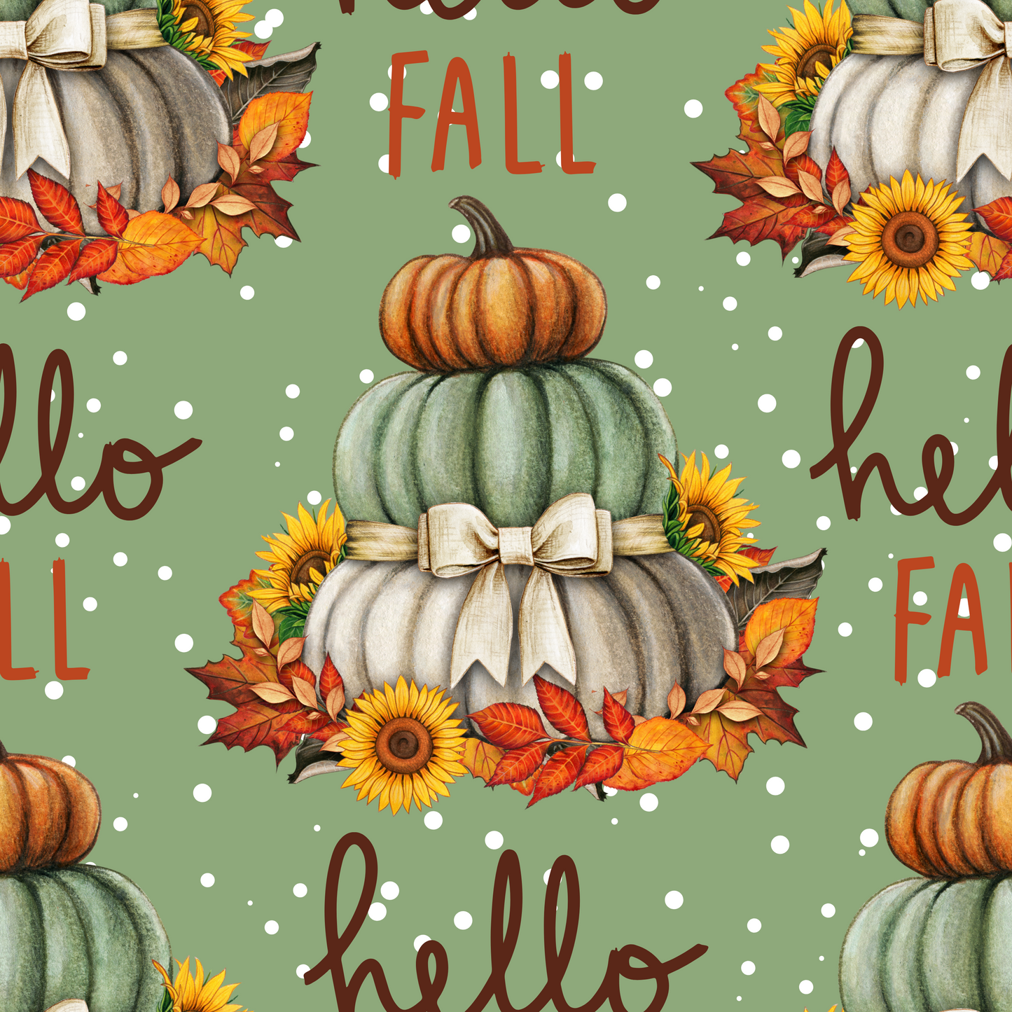 Hello Fall UPF 50+ Sun Protection, Custom Fabric, Wonderfold/Joymor/Rainbow Baby Canopy (Copy)