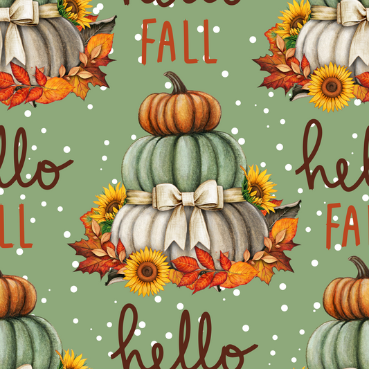 Hello Fall UPF 50+ Sun Protection, Custom Fabric, Wonderfold/Joymor/Rainbow Baby Canopy (Copy)