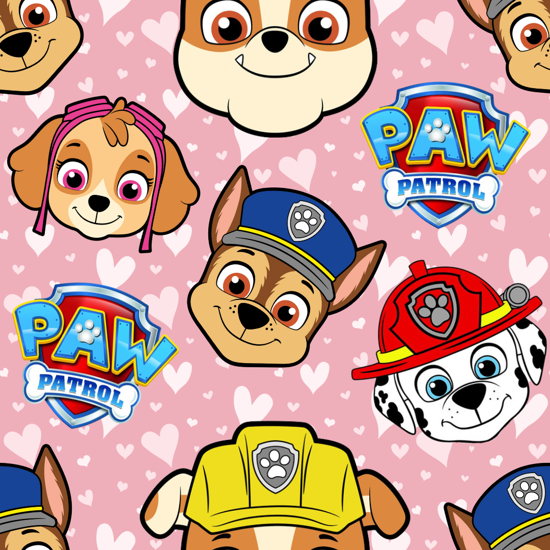 Rescue Pups Pink UPF 50+ Sun Protection, Custom Fabric, Wonderfold/Joymor/Rainbow Baby Canopy