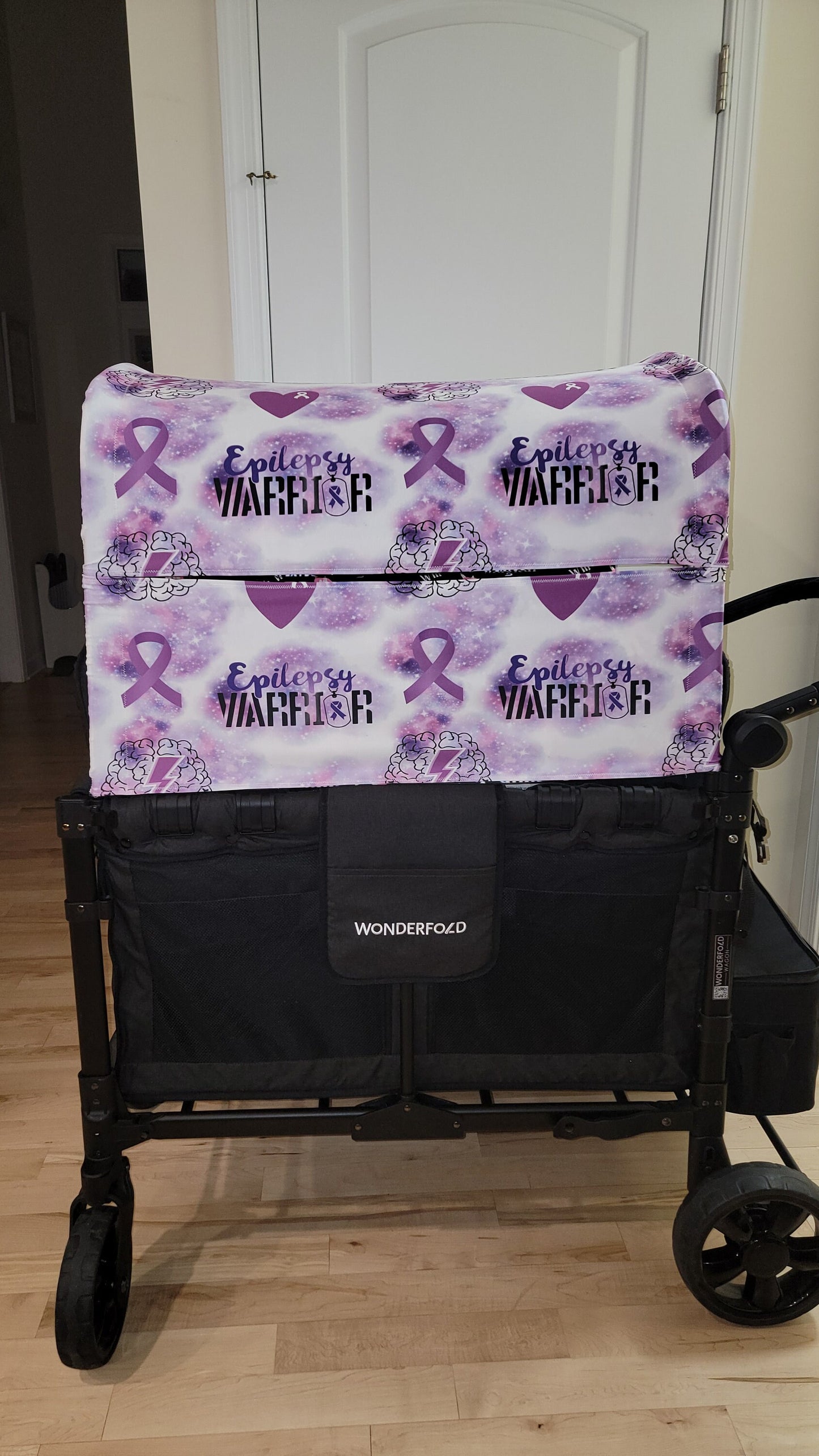 Epilepsy UPF 50+ Sun Protection, Custom Fabric, Wonderfold/Joymor/Rainbow Baby Canopy