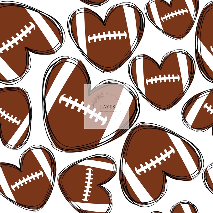 Football Hearts UPF 50+ Sun Protection, Custom Fabric, Wonderfold/Joymor/Rainbow Baby Canopy