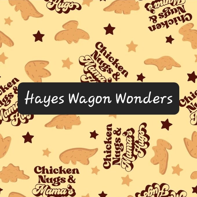 Chicken Nugs and Mama Hugs UPF 50+ Sun Protection, Custom Fabric, Wonderfold/Joymor/Rainbow Baby Canopy