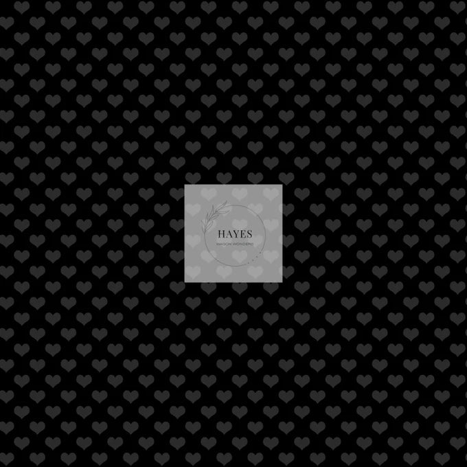 Black Hearts UPF 50+ Sun Protection, Custom Fabric, Wonderfold/Joymor/Rainbow Baby Canopy