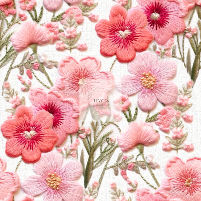 Embroidered Floral UPF 50+ Sun Protection, Custom Fabric, Wonderfold/Joymor/Rainbow Baby Canopy