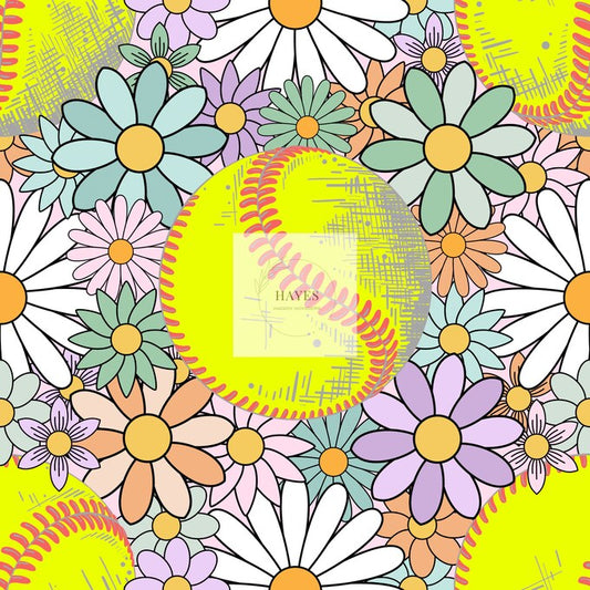 Floral Softball UPF 50+ Sun Protection, Custom Fabric, Wonderfold/Joymor/Rainbow Baby Canopy