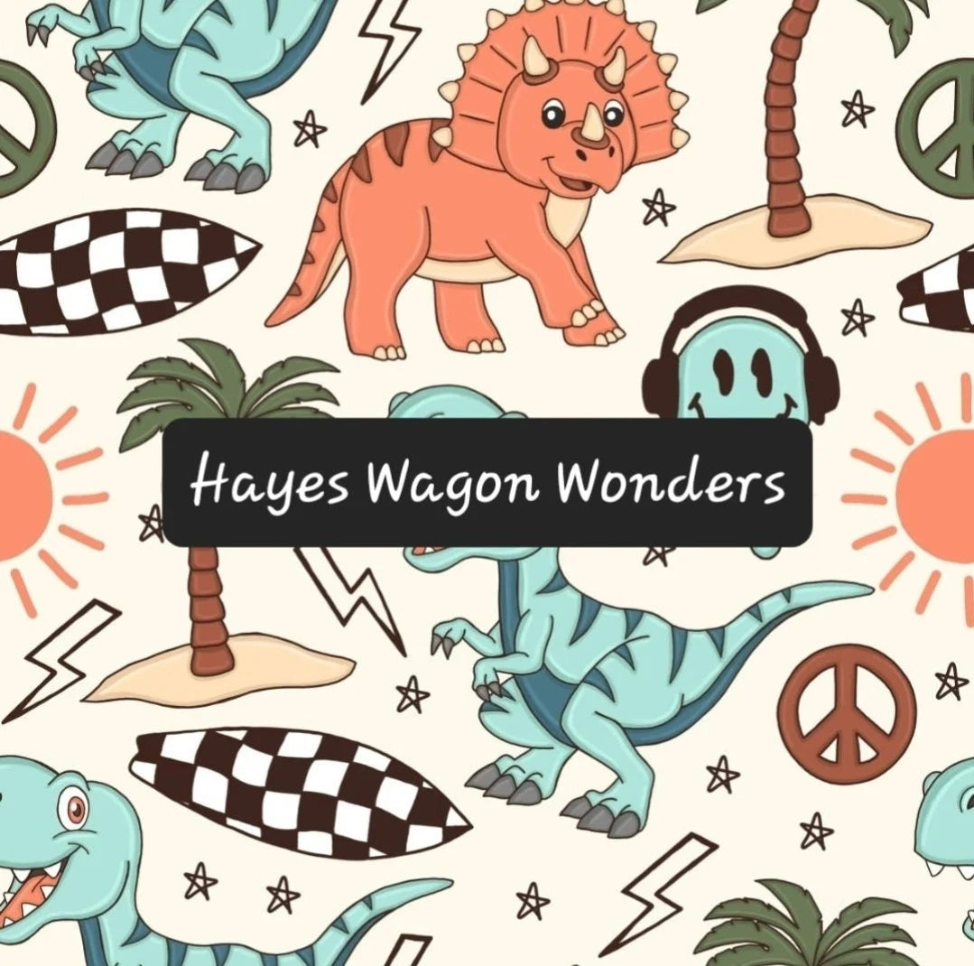 Peace Dinosaurs UPF 50+ Sun Protection, Custom Fabric, Wonderfold/Joymor/Rainbow Baby Canopy