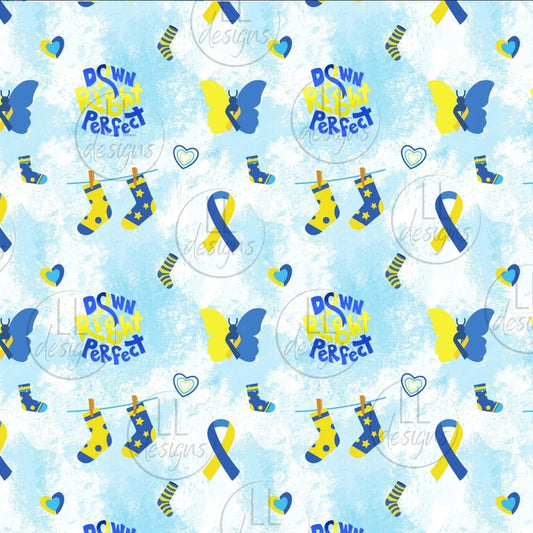 Down Syndrome Awareness UPF 50+ Sun Protection, Custom Fabric, Wonderfold/Joymor/Rainbow Baby Canopy