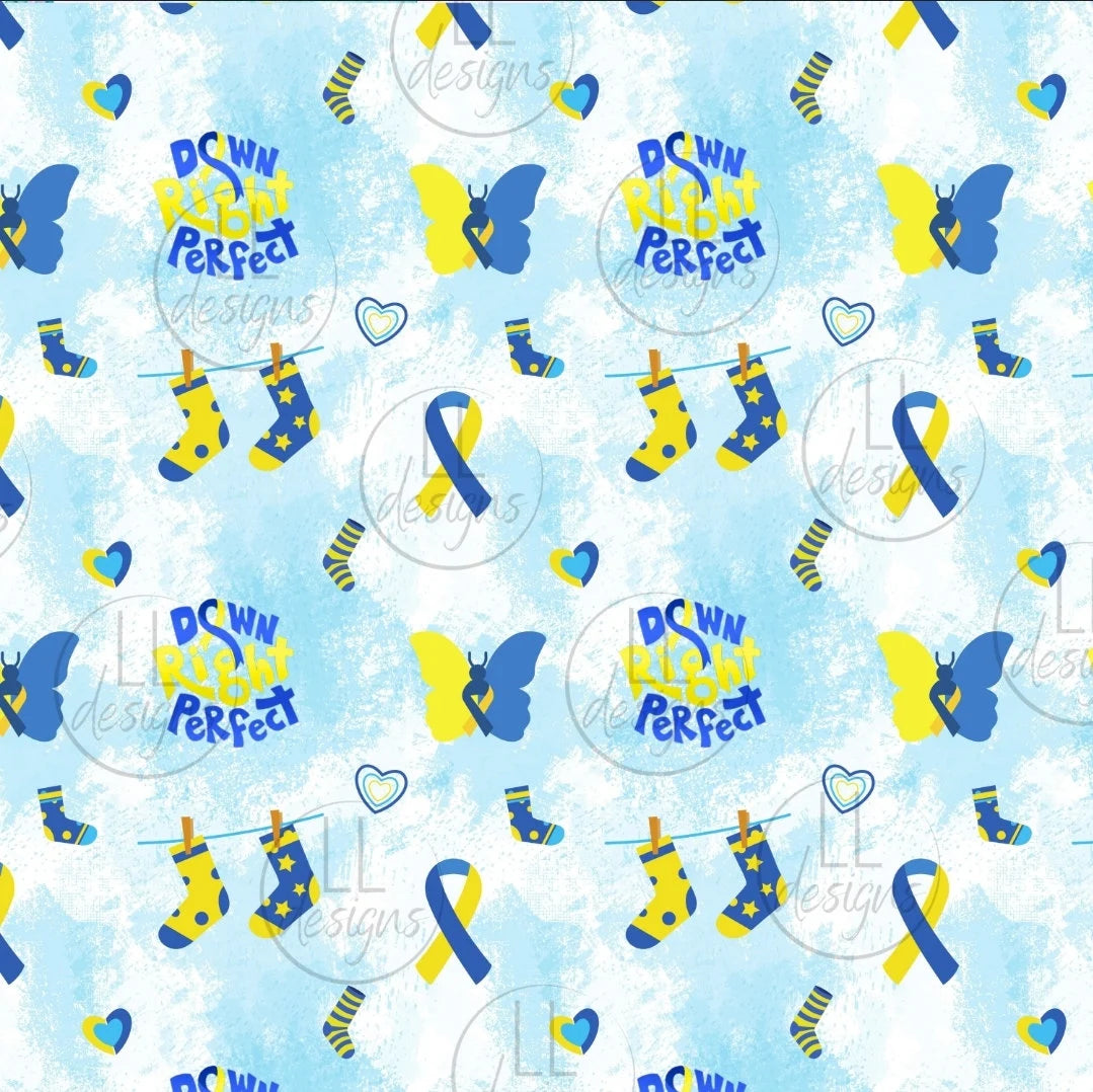 Down Syndrome Awareness UPF 50+ Sun Protection, Custom Fabric, Wonderfold/Joymor/Rainbow Baby Canopy