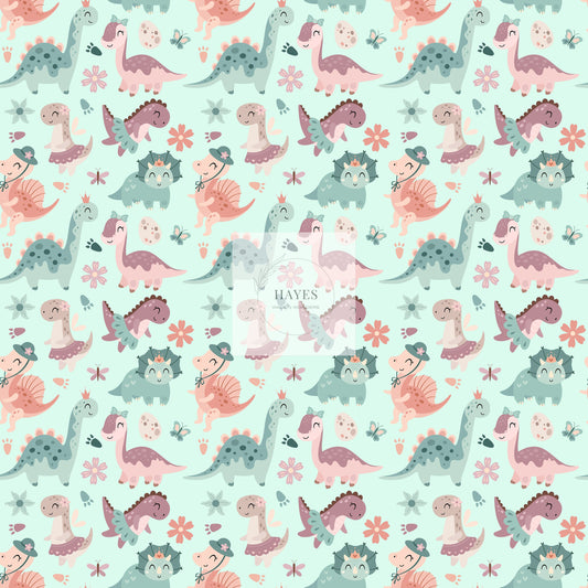 Cute Girl Dinos UPF 50+ Sun Protection, Custom Fabric, Wonderfold/Joymor/Rainbow Baby Canopy