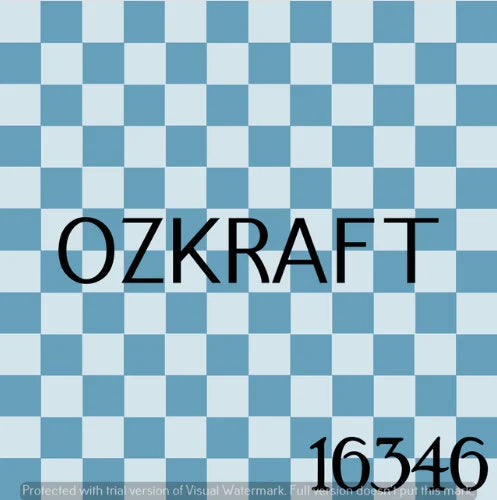 Blue on Blue Checker UPF 50+ Sun Protection, Custom Fabric, Wonderfold/Joymor/Rainbow Baby Canopy