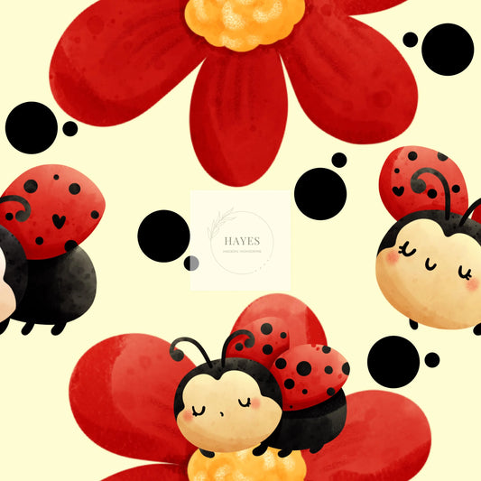 Ladybug UPF 50+ Sun Protection, Custom Fabric, Wonderfold/Joymor/Rainbow Baby Canopy