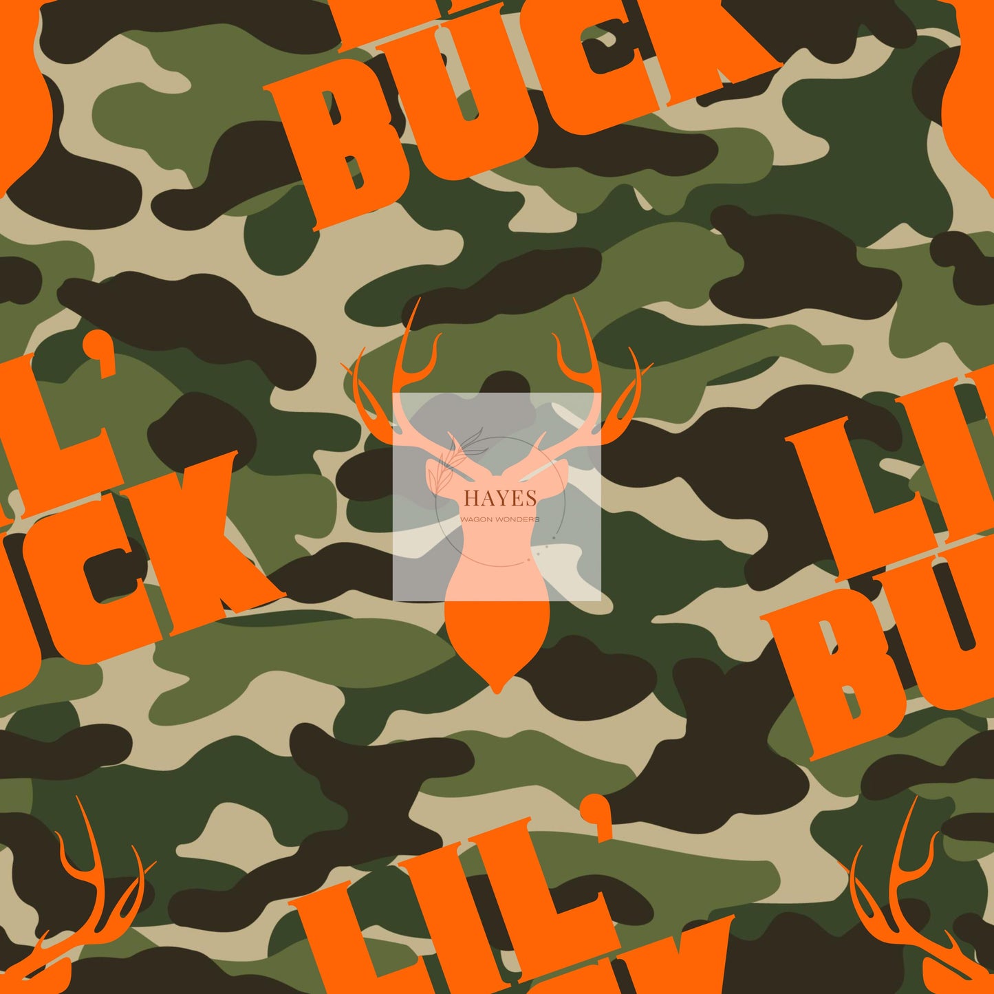 Lil Buck Camo UPF 50+ Sun Protection, Custom Fabric, Wonderfold/Joymor/Rainbow Baby Canopy