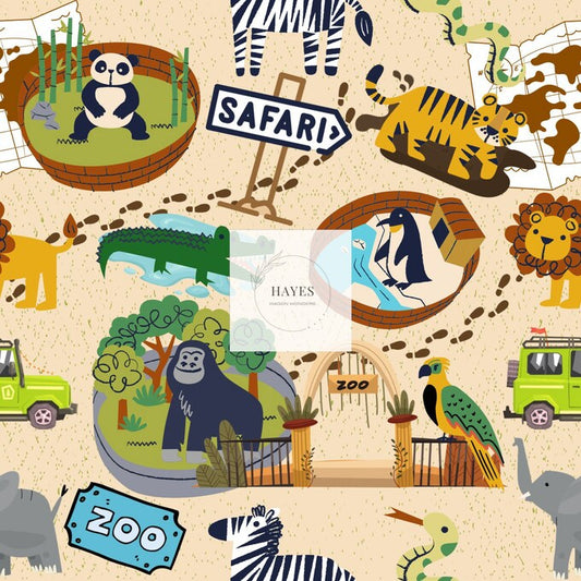 Zoo Trip UPF 50+ Sun Protection, Custom Fabric, Wonderfold/Joymor/Rainbow Baby Canopy